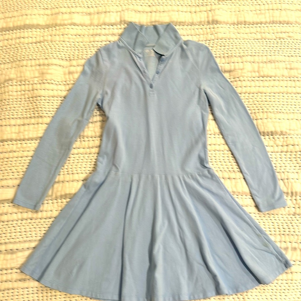 Uniform/Dress Code Polo Dress Size 10/12 L Sky Blue